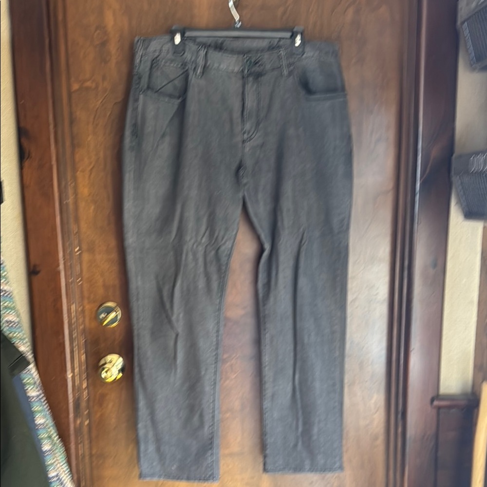 Gray Casual Pants